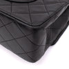 Chanel Classic Double Flap Bag Medium Lammleder Schwarz GHW 24k