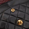 Chanel Classic Double Flap Bag Medium Lammleder Schwarz GHW 24k
