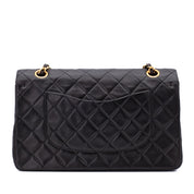 Chanel Classic Double Flap Bag Medium Lammleder Schwarz GHW 24k