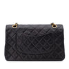 Chanel Classic Double Flap Bag Medium Lammleder Schwarz GHW 24k