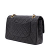 Chanel Classic Double Flap Bag Medium Lammleder Schwarz GHW 24k