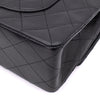 Chanel Classic Double Flap Bag Medium Lammleder Schwarz 24k GHW