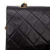 Chanel Classic Double Flap Bag Medium Lammleder Schwarz 24k GHW