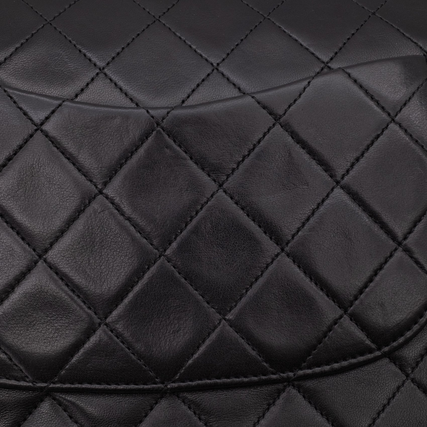 Chanel Classic Double Flap Bag Medium Lammleder Schwarz 24k GHW