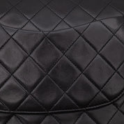 Chanel Classic Double Flap Bag Medium Lammleder Schwarz 24k GHW