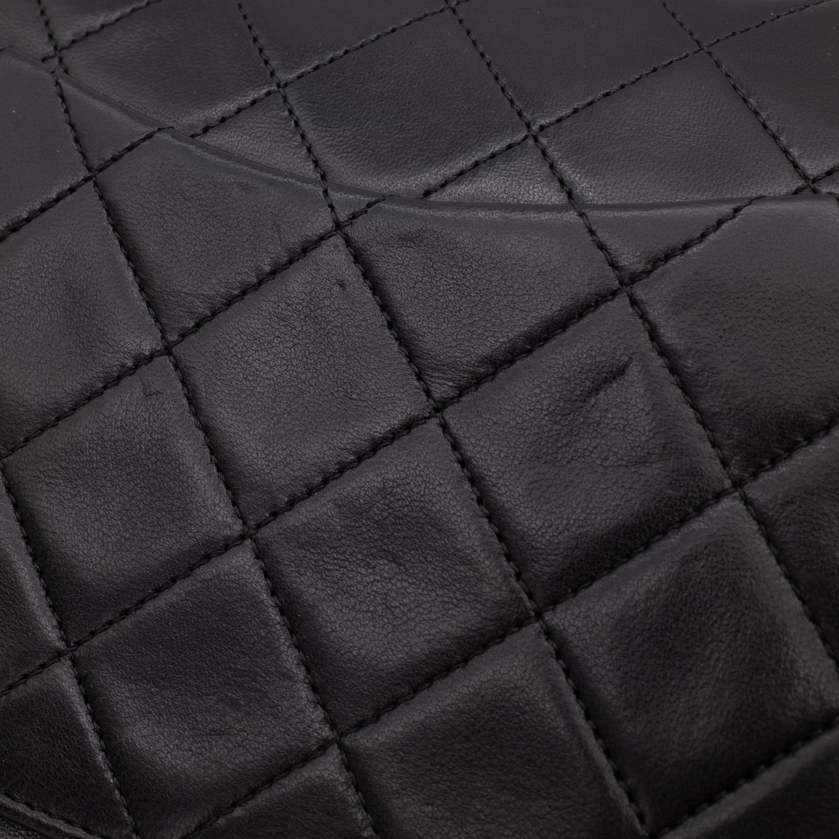 Chanel Classic Double Flap Bag Medium Lammleder Schwarz 24k GHW