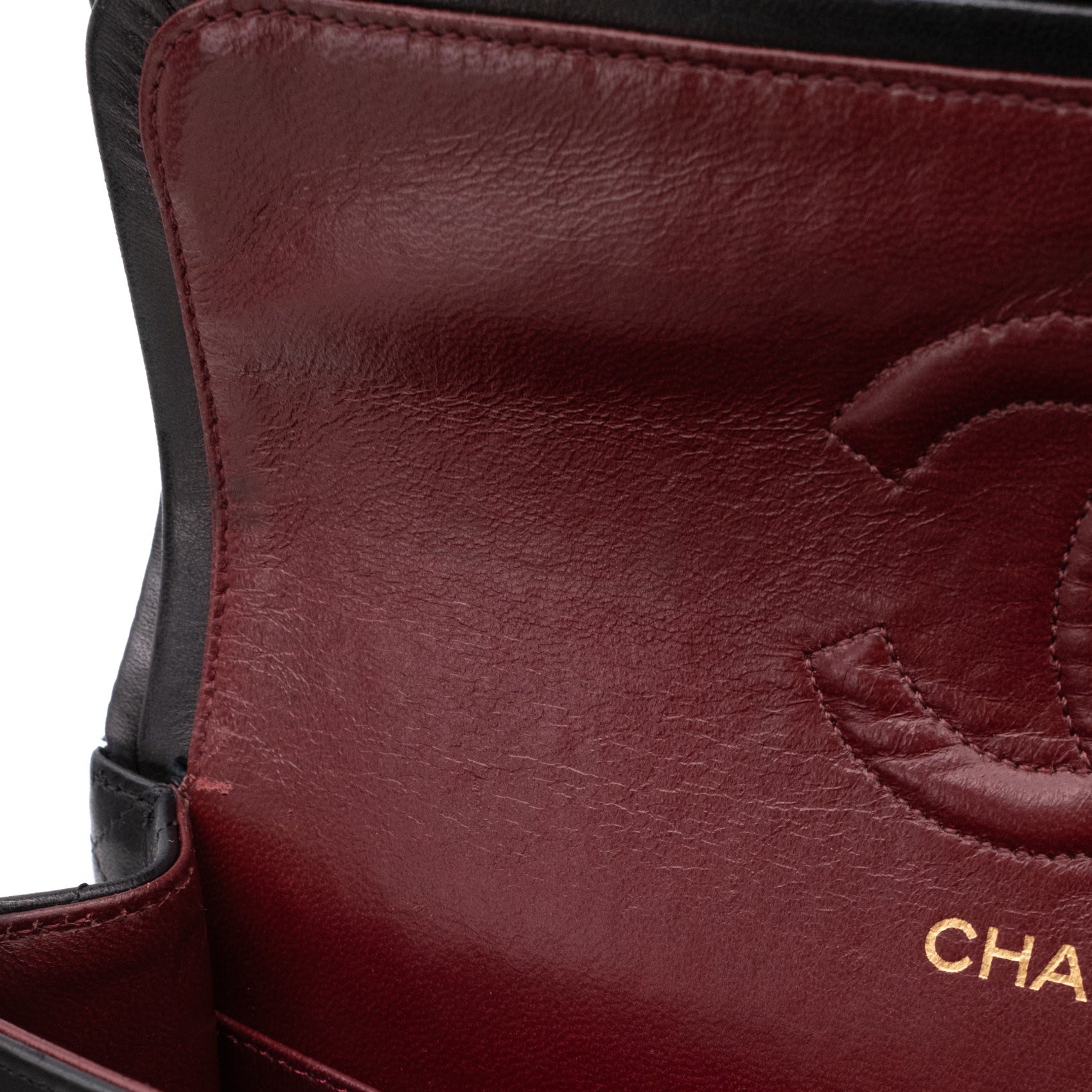 Chanel Classic Double Flap Bag Medium Lammleder Schwarz 24k GHW