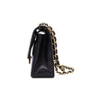 Chanel Classic Double Flap Bag Medium Lammleder Schwarz 24k GHW