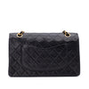 Chanel Classic Double Flap Bag Medium Lammleder Schwarz 24k GHW