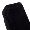 Chanel Classic Double Flap Bag Medium Velourleder Schwarz 24k GHW