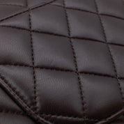 Chanel Classic Double Flap Bag Small 21A Lammleder Braun GHW