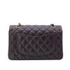 Chanel Classic Double Flap Bag Small 21A Lammleder Braun GHW