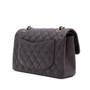Chanel Classic Double Flap Bag Small 21A Lammleder Braun GHW