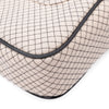 Chanel Classic Single Flap East West Microquilting Jersey Beige Schwarz GHW Matt