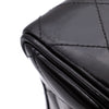 Chanel Classic Single Flap Jumbo XL Lackleder Schwarz GHW 24k