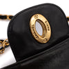 Chanel Classic Single Flap Jumbo XL Lackleder Schwarz GHW 24k