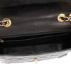 Chanel Classic Single Flap Jumbo XL Lackleder Schwarz GHW 24k