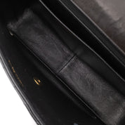 Chanel Classic Single Flap Jumbo XL Lackleder Schwarz GHW 24k