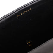 Chanel Classic Single Flap Jumbo XL Lackleder Schwarz GHW 24k
