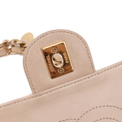 Chanel Classic Single Flap Coco Sailor Jumbo Jersey Dunkelblau Creme Streifen GHW