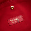 Chanel Classic Single Flap Coco Sailor Jumbo Jersey Dunkelblau Creme Streifen GHW