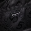 Chanel Classic Jumbo Single Flap Schultertasche Lammleder Schwarz Vertical Quilted Mademoiselle SHW