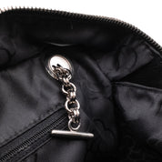 Chanel Classic Jumbo Single Flap Schultertasche Lammleder Schwarz Vertical Quilted Mademoiselle SHW