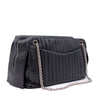 Chanel Classic Jumbo Single Flap Schultertasche Lammleder Schwarz Vertical Quilted Mademoiselle SHW