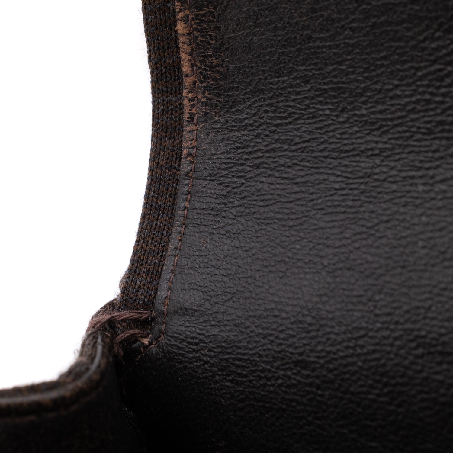 Vintage Chanel Classic Timeless Double Flap Bag in Medium Größe aus braunem Baumwolle Jersey Material mit goldener Hardware