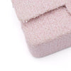 Chanel Classic Double Flap Medium Boucle Tweed Rosa Pink GHW