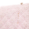 Chanel Classic Double Flap Medium Boucle Tweed Rosa Pink GHW