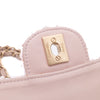 Chanel Classic Double Flap Medium Boucle Tweed Rosa Pink GHW