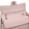 Chanel Classic Double Flap Medium Boucle Tweed Rosa Pink GHW