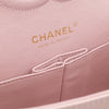 Chanel Classic Double Flap Medium Boucle Tweed Rosa Pink GHW