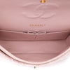 Chanel Classic Double Flap Medium Boucle Tweed Rosa Pink GHW