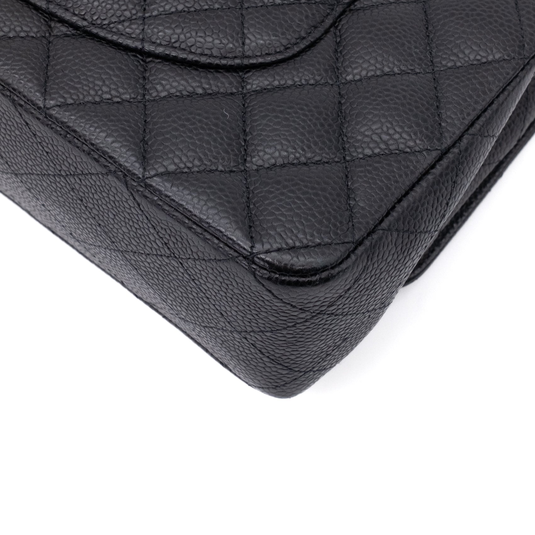 Chanel Classic Double Flap Medium Caviarleder Schwarz PHW