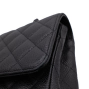 Chanel Classic Double Flap Medium Caviarleder Schwarz PHW