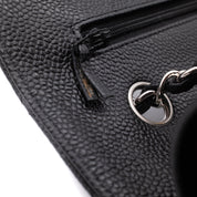 Chanel Classic Double Flap Medium Caviarleder Schwarz PHW
