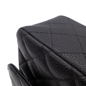 Chanel Classic Double Flap Medium Caviarleder Schwarz PHW