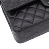 Chanel Classic Timeless Double Flap Bag Medium Lammleder Schwarz PHW