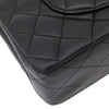 Chanel Classic Timeless Double Flap Bag Medium Lammleder Schwarz PHW