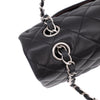 Chanel Classic Timeless Double Flap Bag Medium Lammleder Schwarz PHW