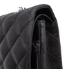 Chanel Classic Timeless Double Flap Bag Medium Lammleder Schwarz PHW