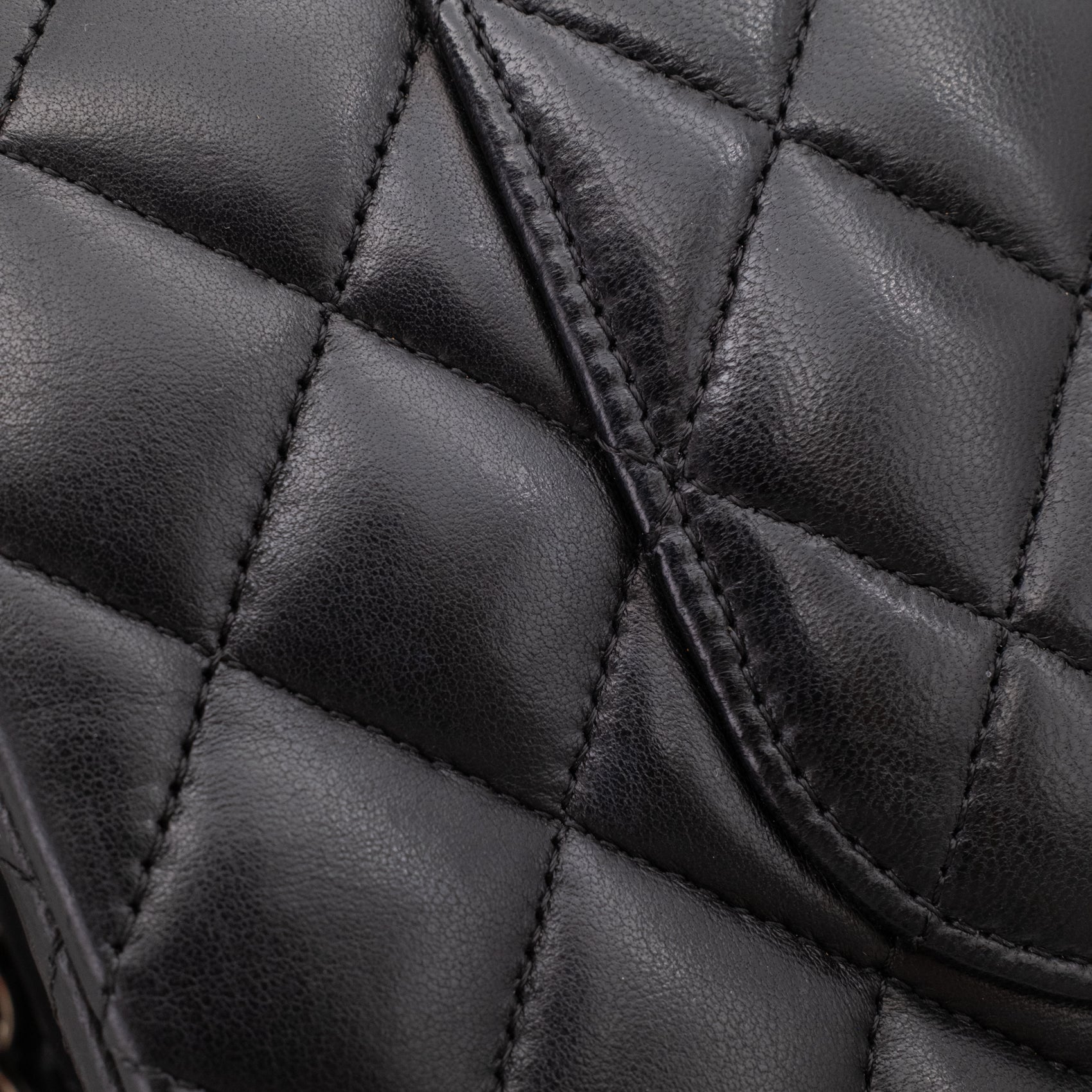 Chanel Classic Timeless Double Flap Bag Medium Lammleder Schwarz PHW