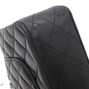 Chanel Classic Timeless Double Flap Bag Medium Lammleder Schwarz PHW