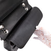 Chanel Classic Timeless Double Flap Bag Medium Lammleder Schwarz PHW