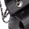 Chanel Classic Timeless Double Flap Bag Medium Lammleder Schwarz PHW
