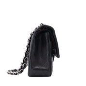 Chanel Classic Timeless Double Flap Bag Medium Lammleder Schwarz PHW