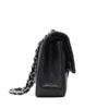 Chanel Classic Timeless Double Flap Bag Medium Lammleder Schwarz PHW