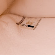 Chanel Classic Timeless Double Flap Bag in Medium Größe aus schwarze weissem Wolle Jersey Material mit goldener Hardware